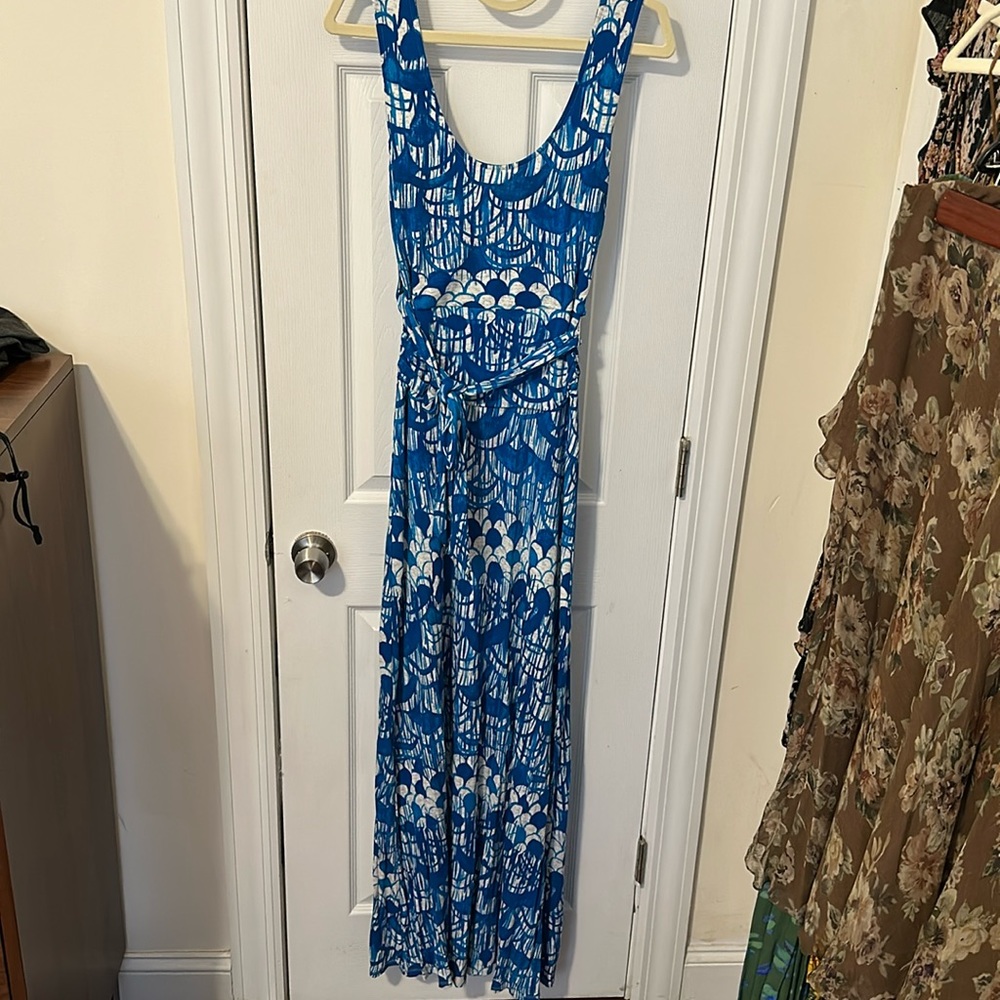 Tract Reese scoop neck maxi dress